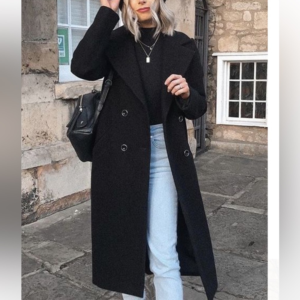 Coke haan peacoat - bought for 200